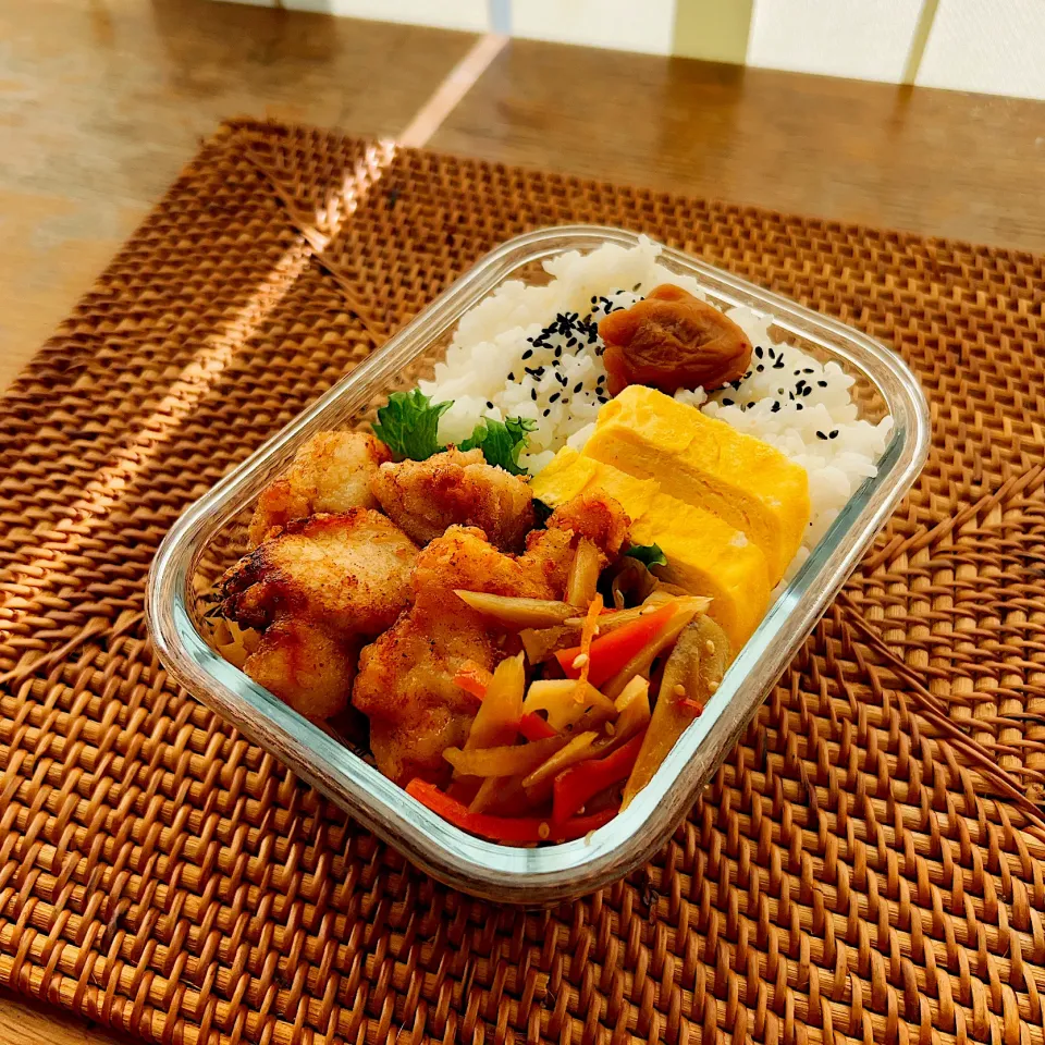 唐揚げ弁当✴︎むね肉|あやみんさん