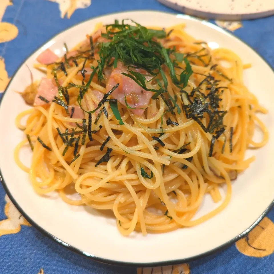 大葉とミョウガの和風パスタ|yokoiさん