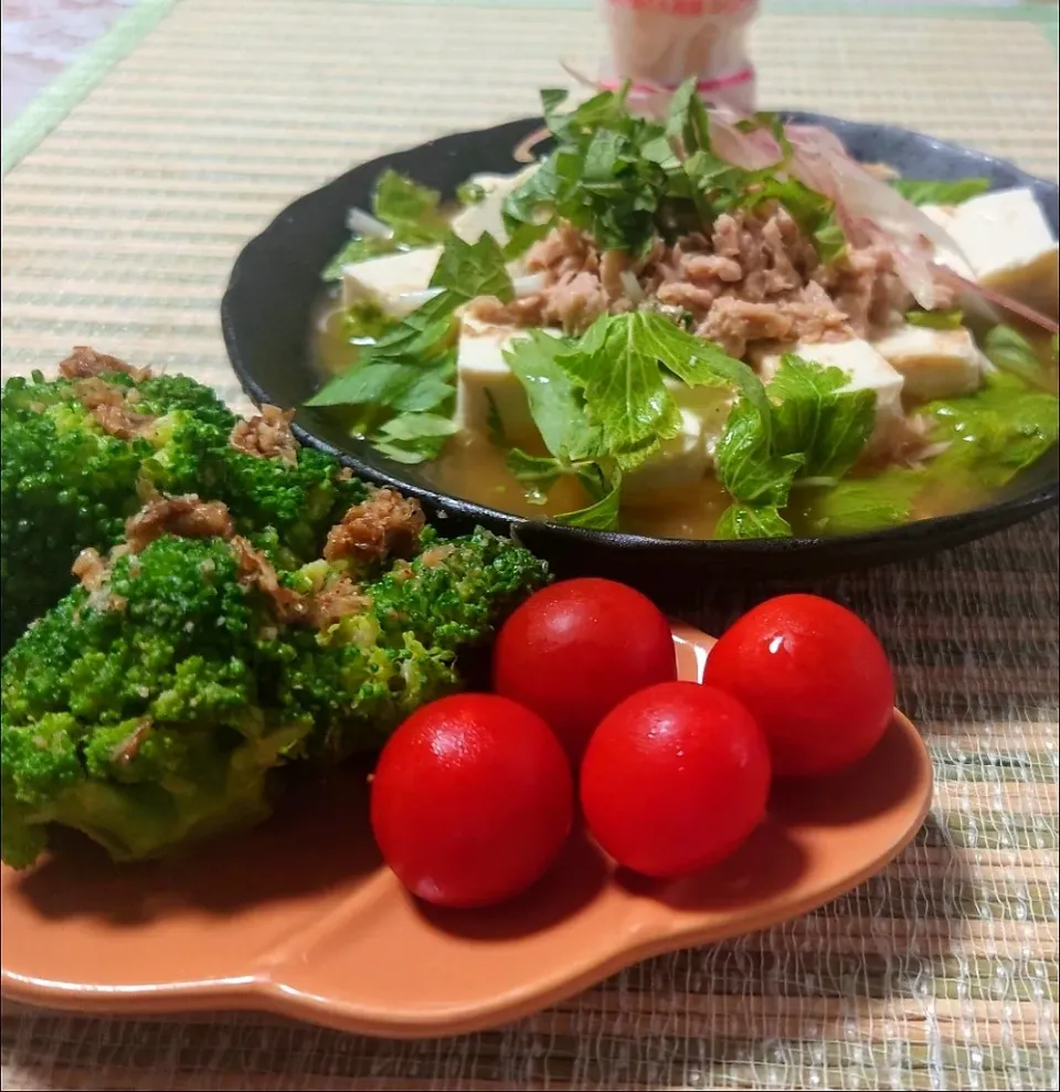 薬膳冷や汁＆ちょい追い飯
痩せっコリ🥦|マギーさん