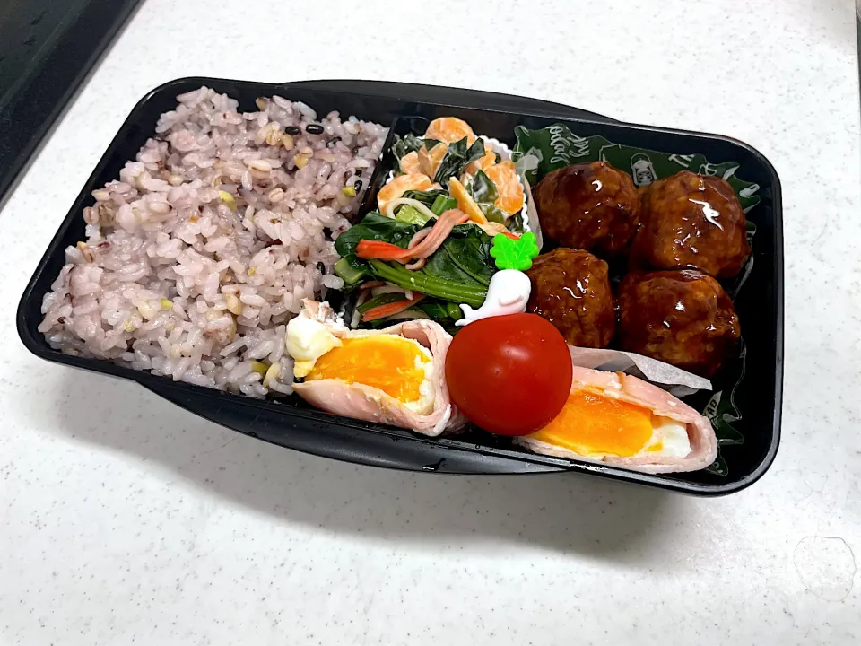 8/1 彼氏弁当⁂肉団子弁当|ゆさん