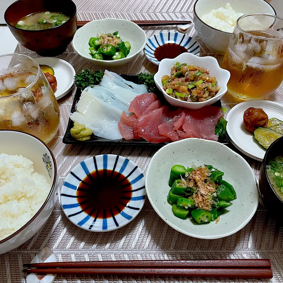 Snapdishの料理写真:お造り定食🐟|こちちゃん💎🩷さん