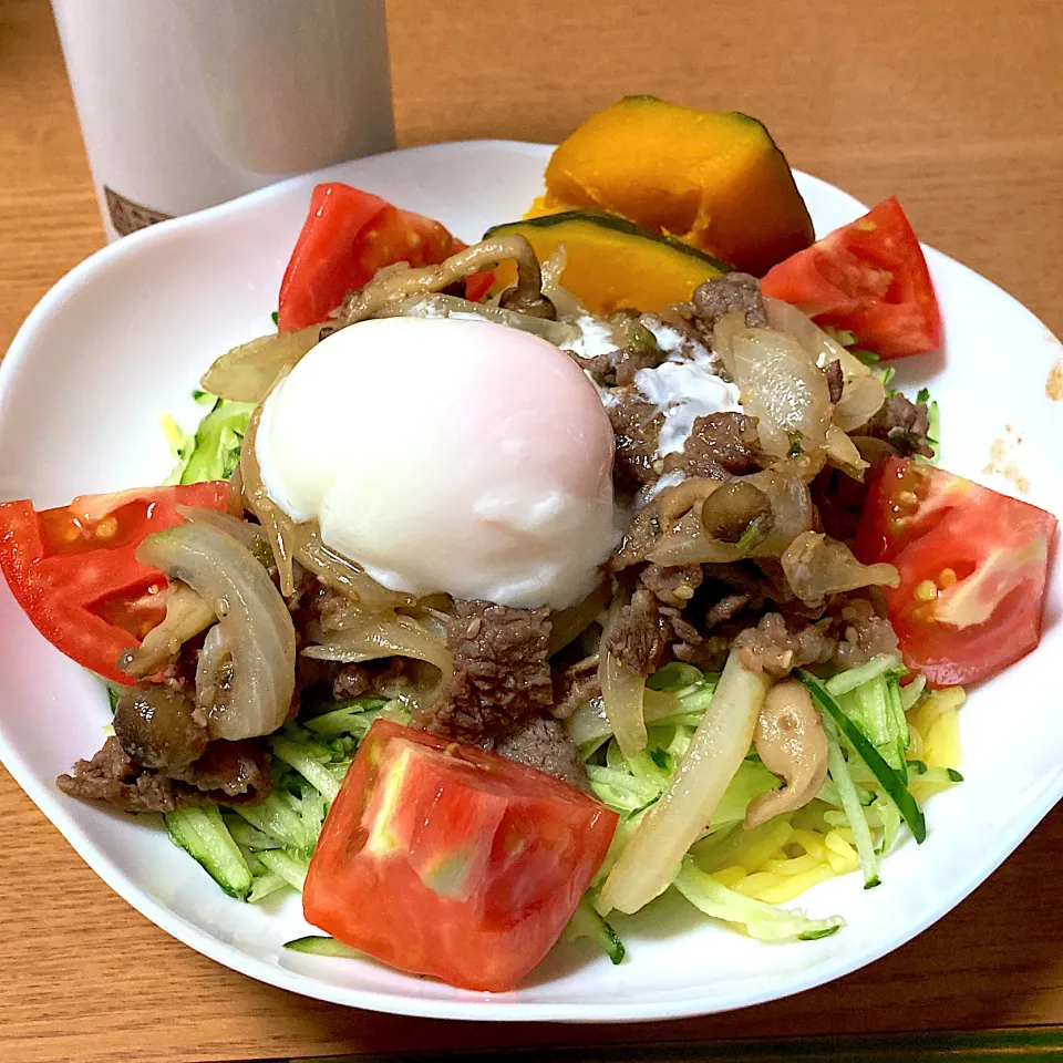 Snapdishの料理写真:プルコギ麺|みんみんさん