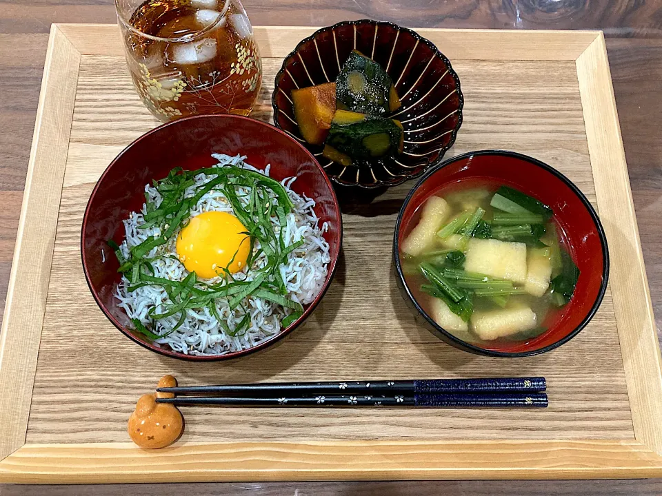 しらす丼定食|みちさん