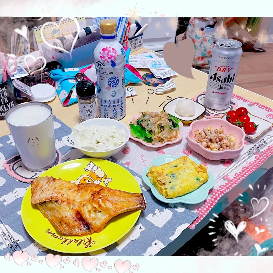 ８／１ ｔｕｅ 晩ごはん🍴＊○°|rinaronarさん