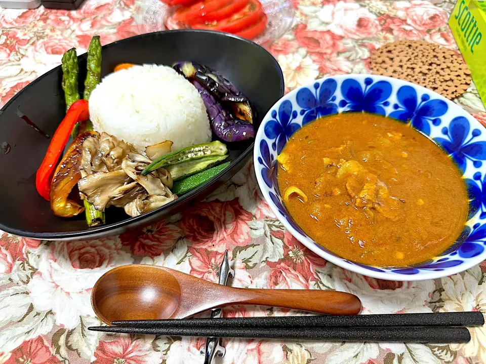 夏野菜たっぷりのスープカレー|ヒロコさん