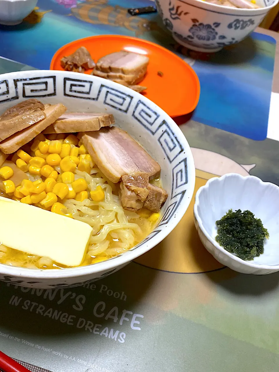 Snapdishの料理写真:喜多方ラーメン、海ぶどう|kaaaaaさん