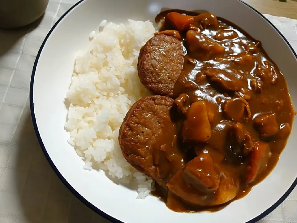 マルシンハンバーグカレー(ダブル)|白河無月さん