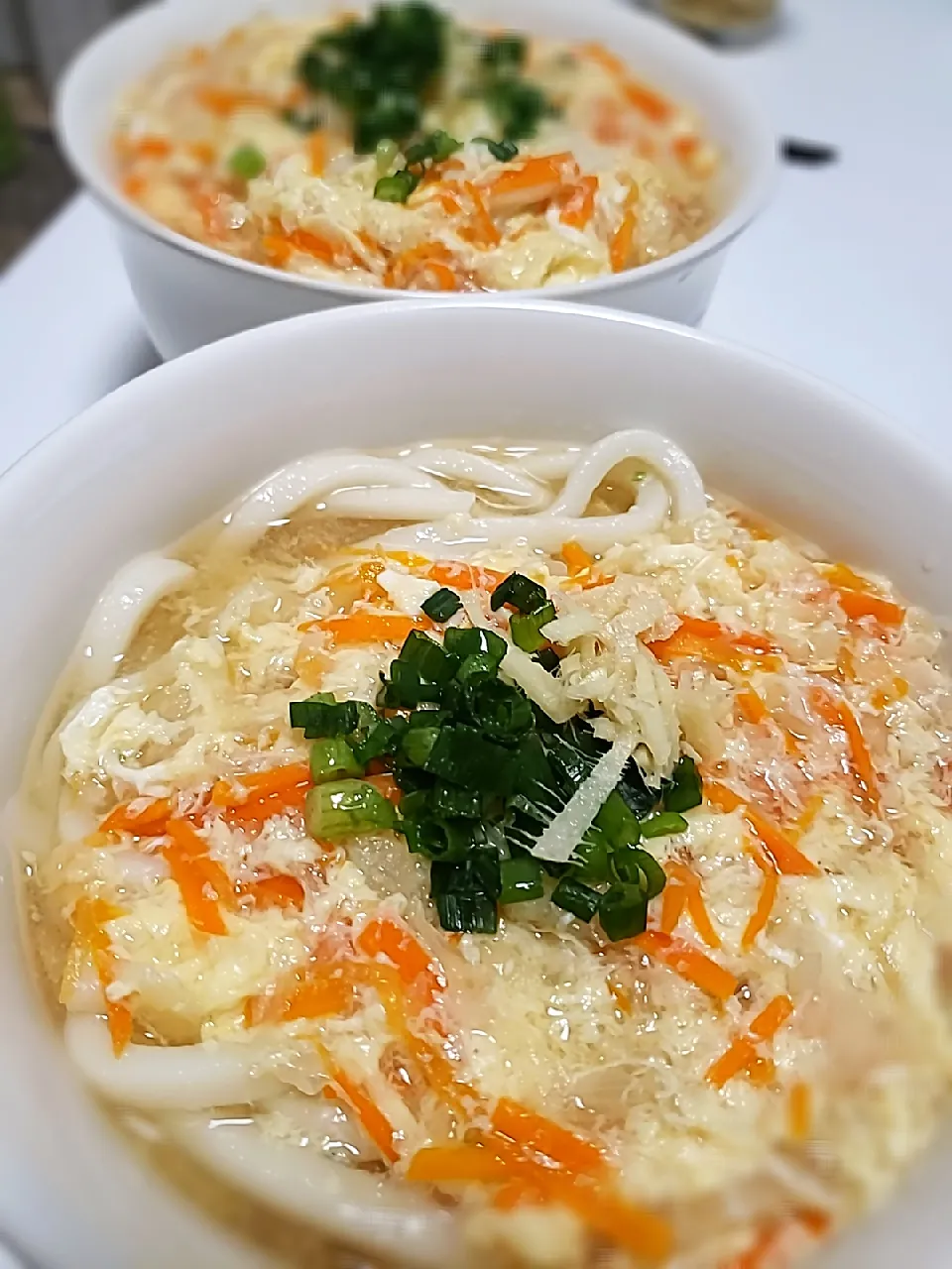 Snapdishの料理写真:かきたまうどん|kazuko pさん