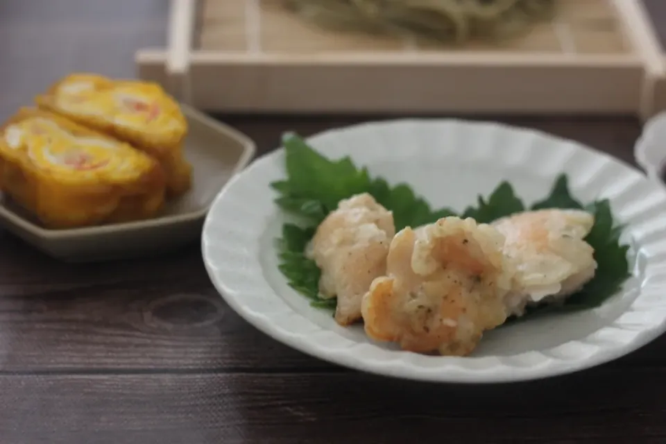 しそ風味米粉鶏天|ちいさなしあわせキッチンさん