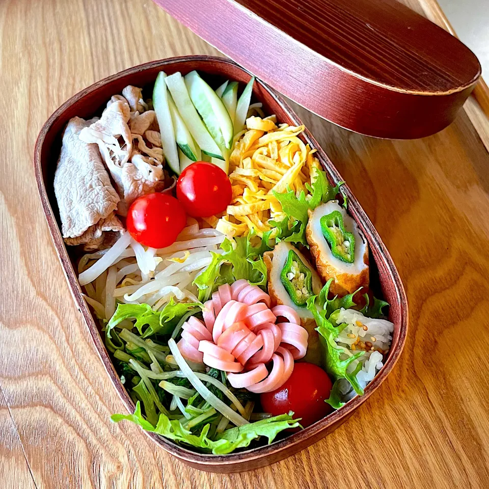 令和5年8月3日(木) 中華冷麺 弁当🍜|みかりんさん