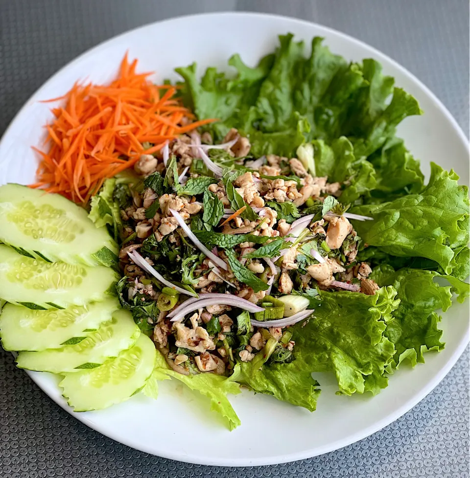 Chicken Salad ( Lab Kai ) 🍚🍴|U-D Thai Restaurantさん