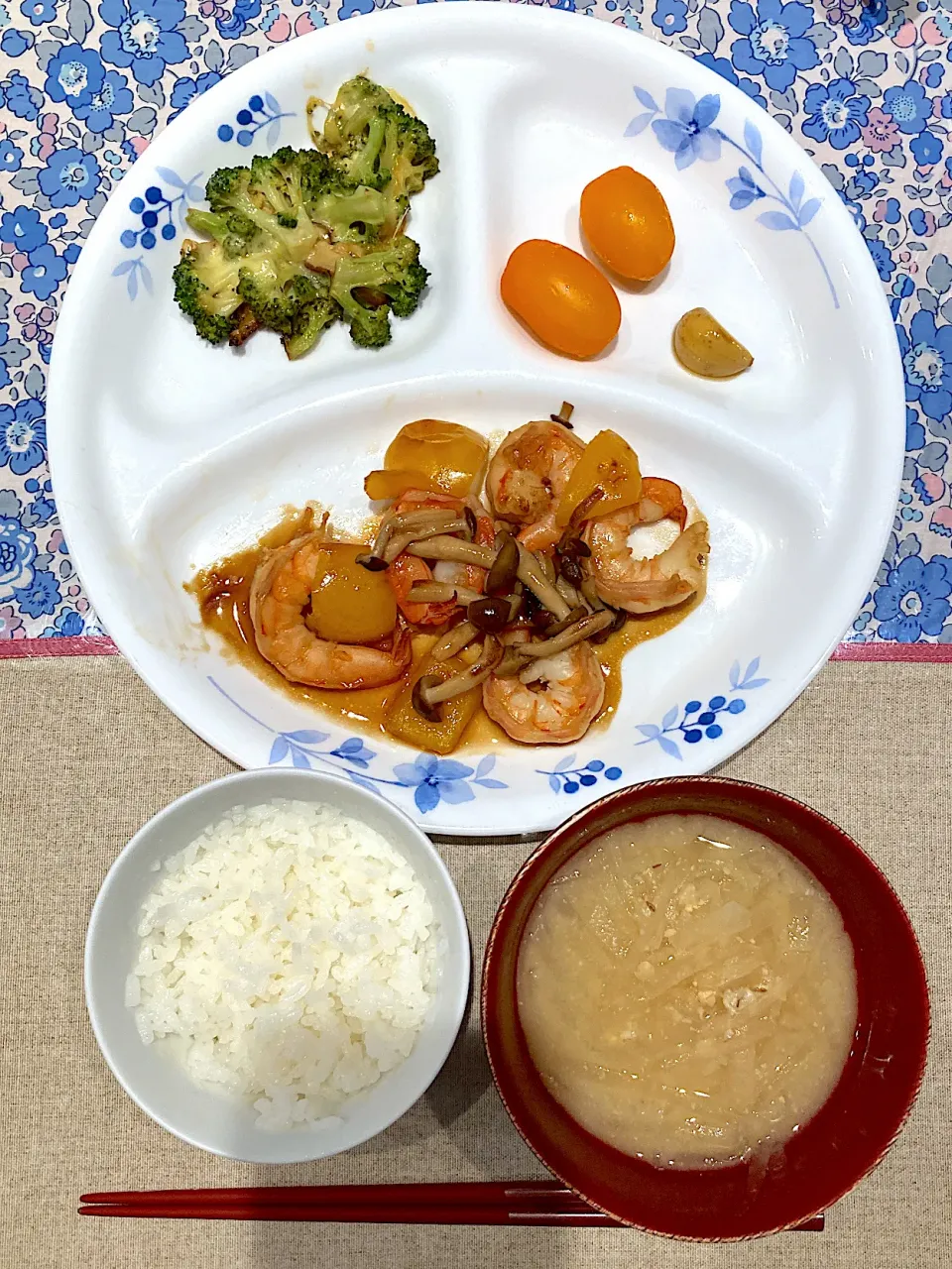 海老の香味焼きとブロッコリーチーズ|おしゃべり献立さん