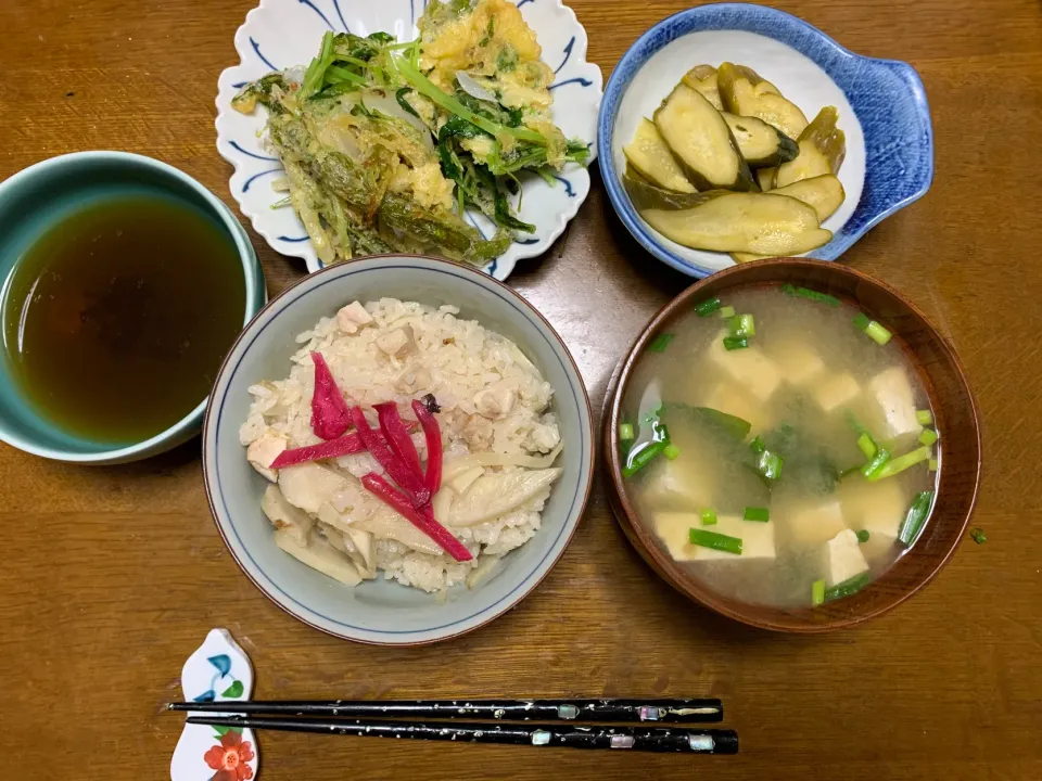 鶏肉と新生姜の炊き込みご飯|ATさん