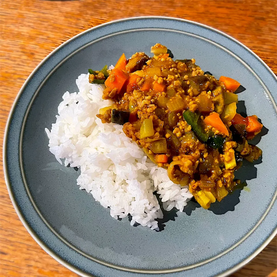 野菜たっぷりキーマカレー|ふうりんさん