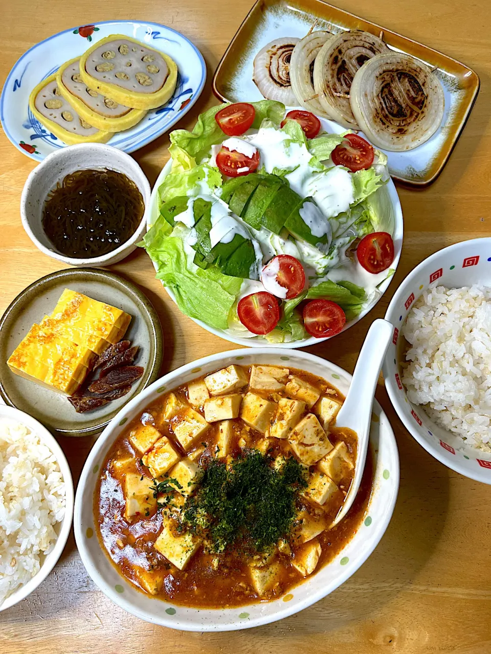 麻婆豆腐＆焼き玉葱そのままで|Makokoさん