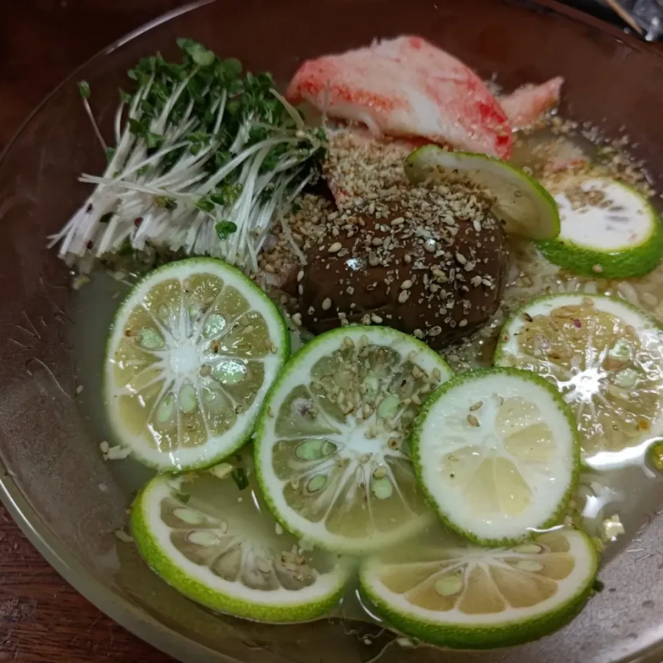 冷しラーメン　塩味|アクちゃんさん