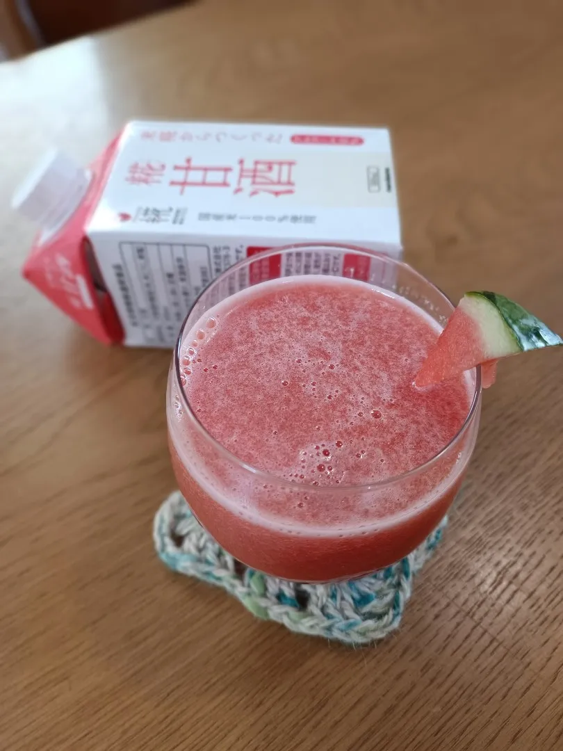 Snapdishの料理写真:糀甘酒スイカスムージー🍉|babyleafさん