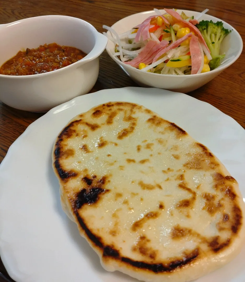 子どもと一緒に手ごねナン|ゆりちさん