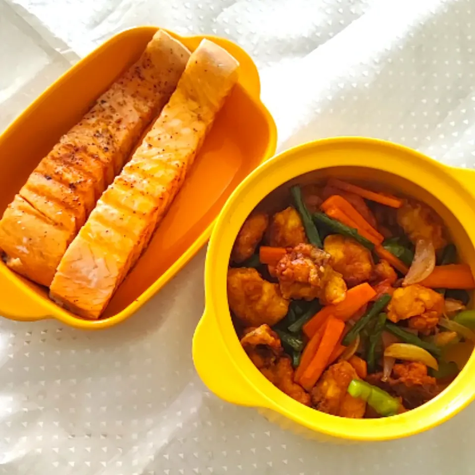 Mix Veggies with Chicken
Salmon Grill|simatasepetさん