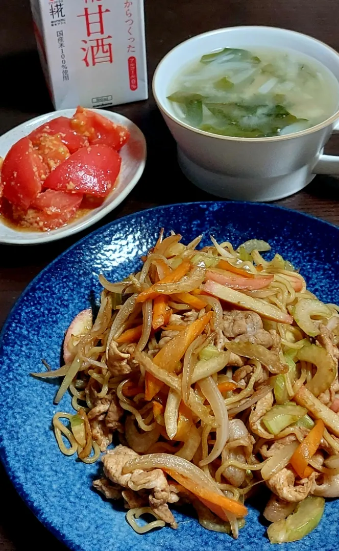 焼きそば～😋🍴💕|きつねさん