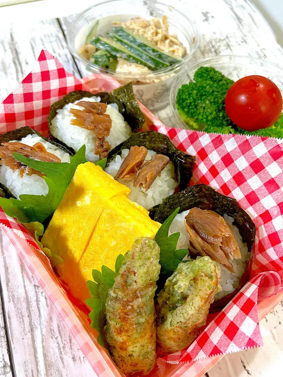 鯖のへしこおむすび🍙弁当|Mayumi Konishiさん