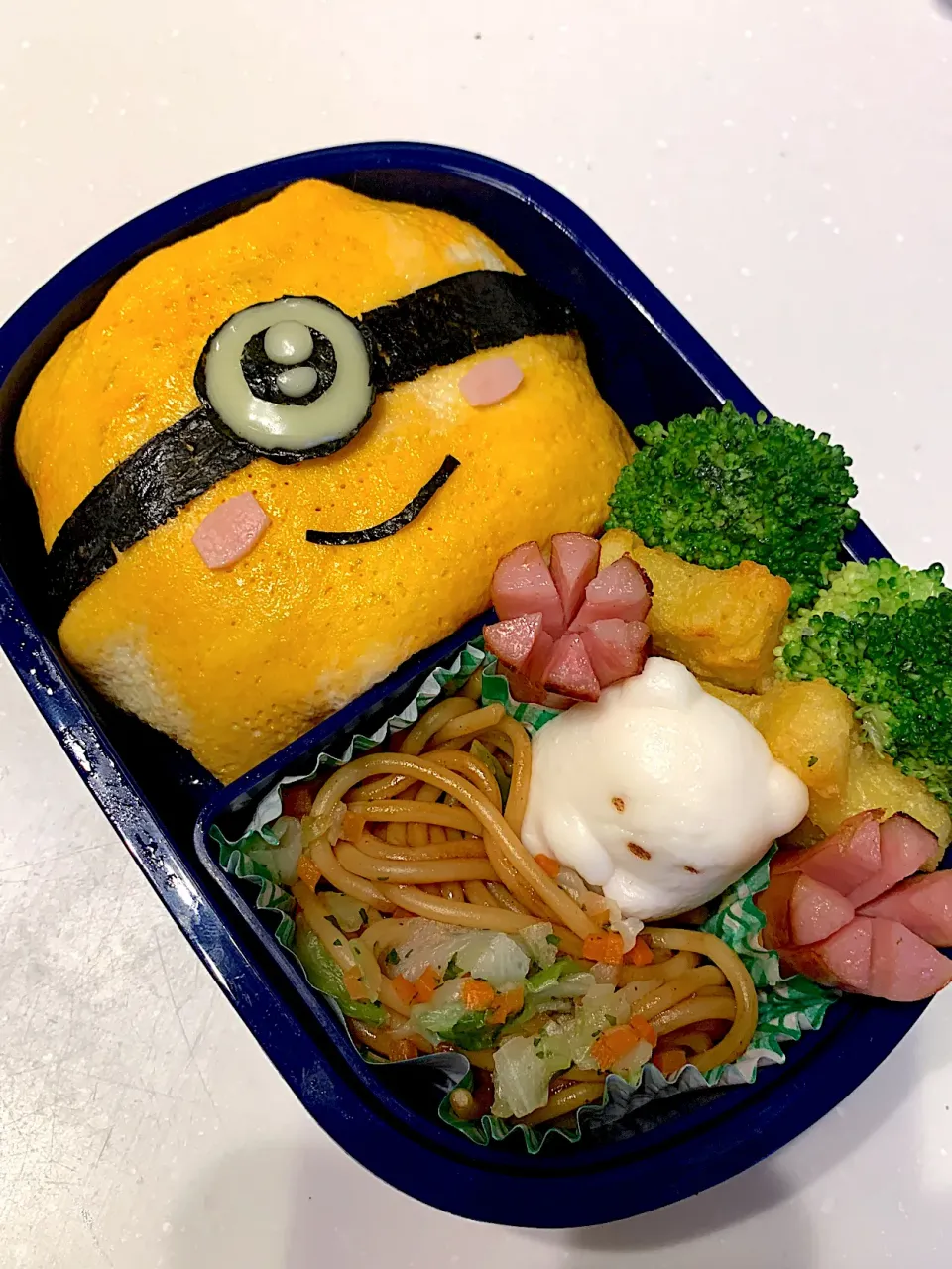 Snapdishの料理写真:お弁当#ミニオン|yunaさん