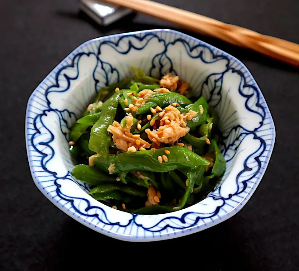 レンチンで万願寺とうがらしの美味しいやつ|@chieko_tanabe_さん