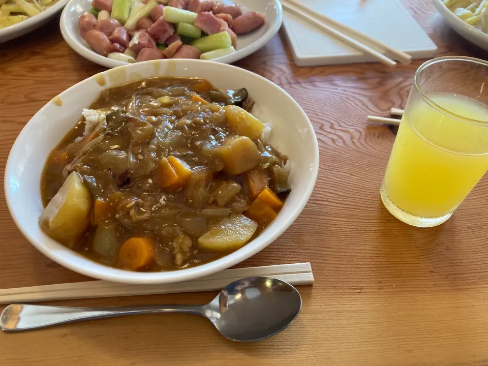 朝食のカレー|110さん