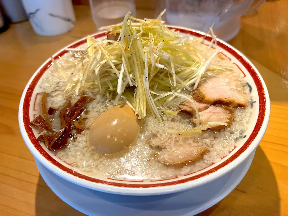 田中そば店のねぎそば こってり|流線形さん