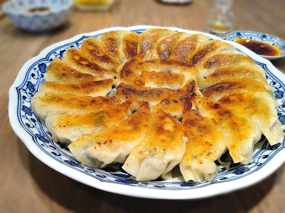 大葉入り焼き餃子|古尾谷りかこさん