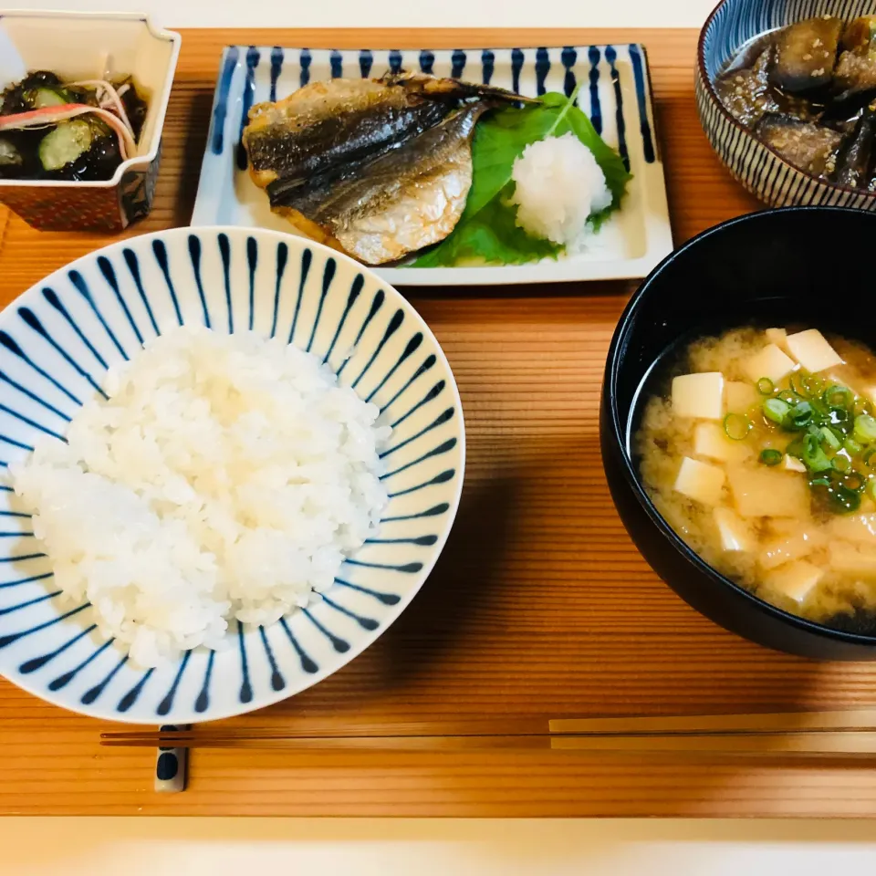 小鯵の干物定食🐟|ユミさん