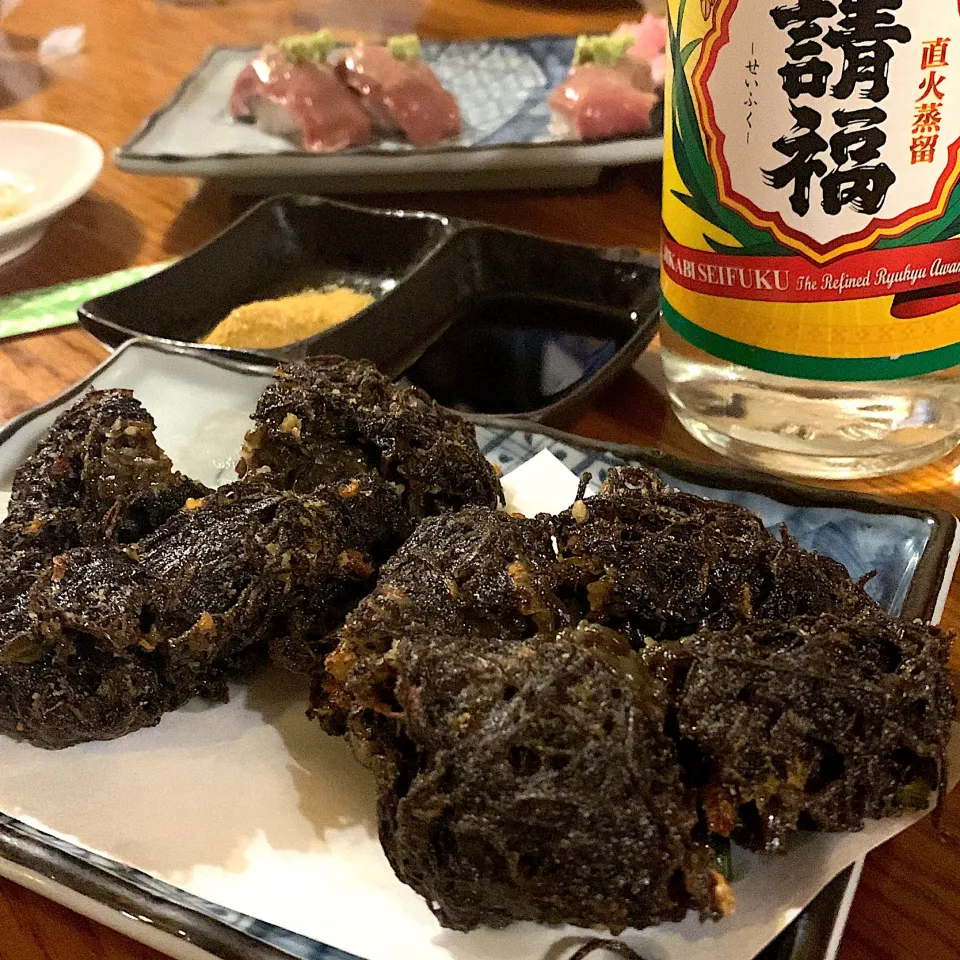 もずくの天ぷら|らんさん