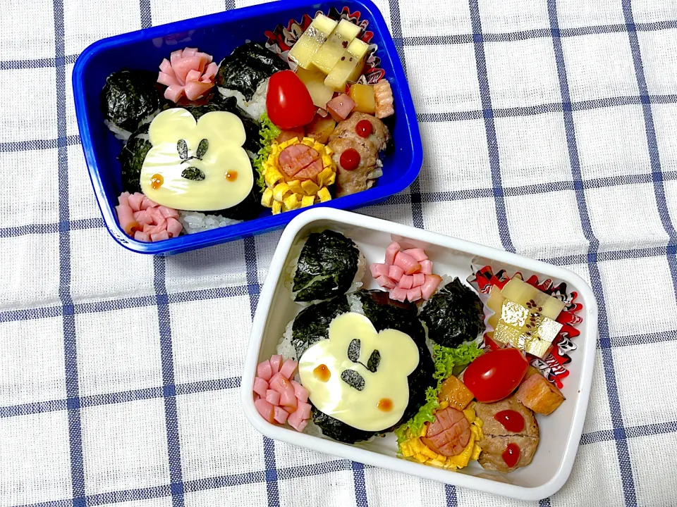 Snapdishの料理写真:夏休み弁当|年子ままさん