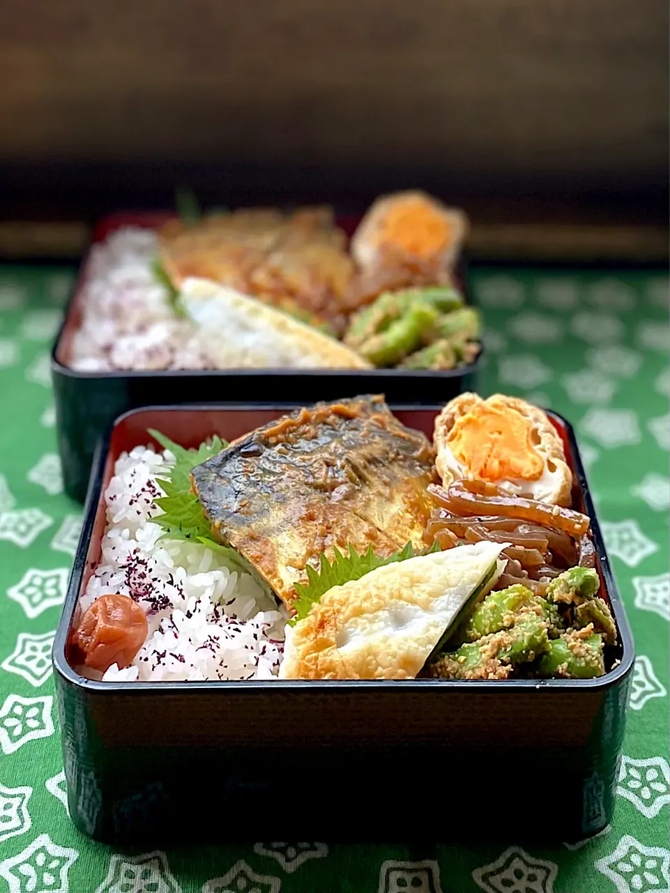 鯖の味噌煮弁当|けいこさん