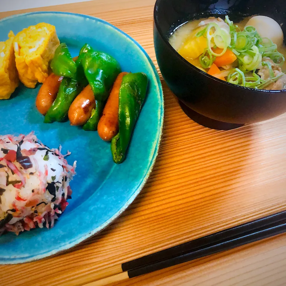 今朝のごはん🍙|ユミさん