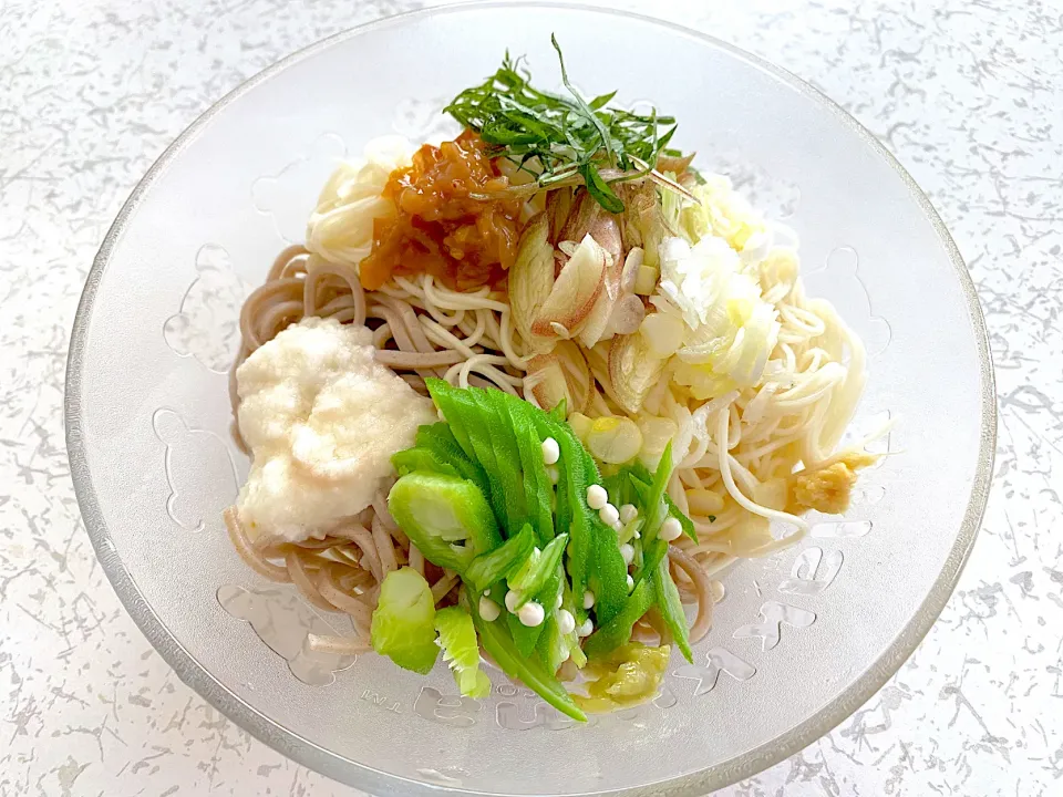 Snapdishの料理写真:お蕎麦と素麺♪|rin♪さん