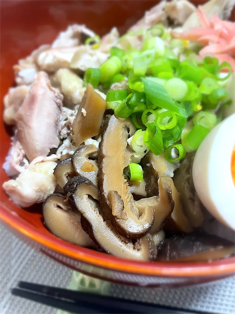 Snapdishの料理写真:干し椎茸の煮しめ(牛丼の名残り汁)|morimi32さん