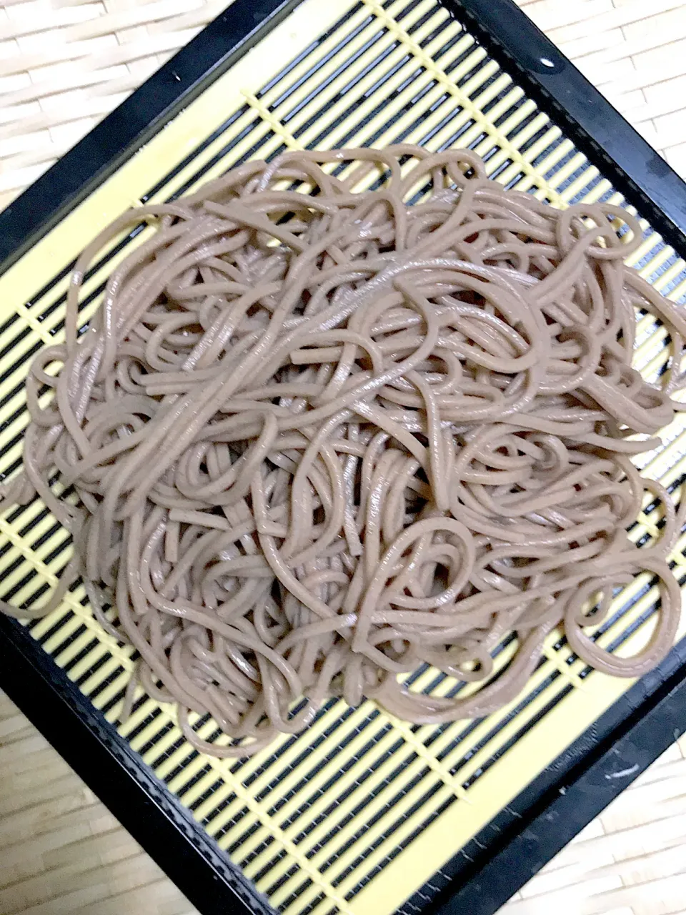 Snapdishの料理写真:なんとなく乾麺のそば|ひらけごま@たかさん