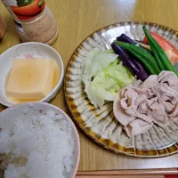 Snapdishの料理写真:冷しゃぶ|あずきさん