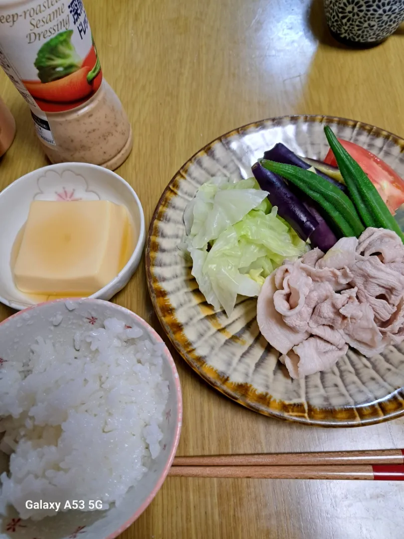 Snapdishの料理写真:冷しゃぶ|あずきさん