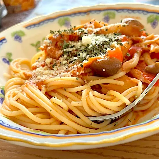 スパゲッティ🍝ミートソース|minipicnicさん