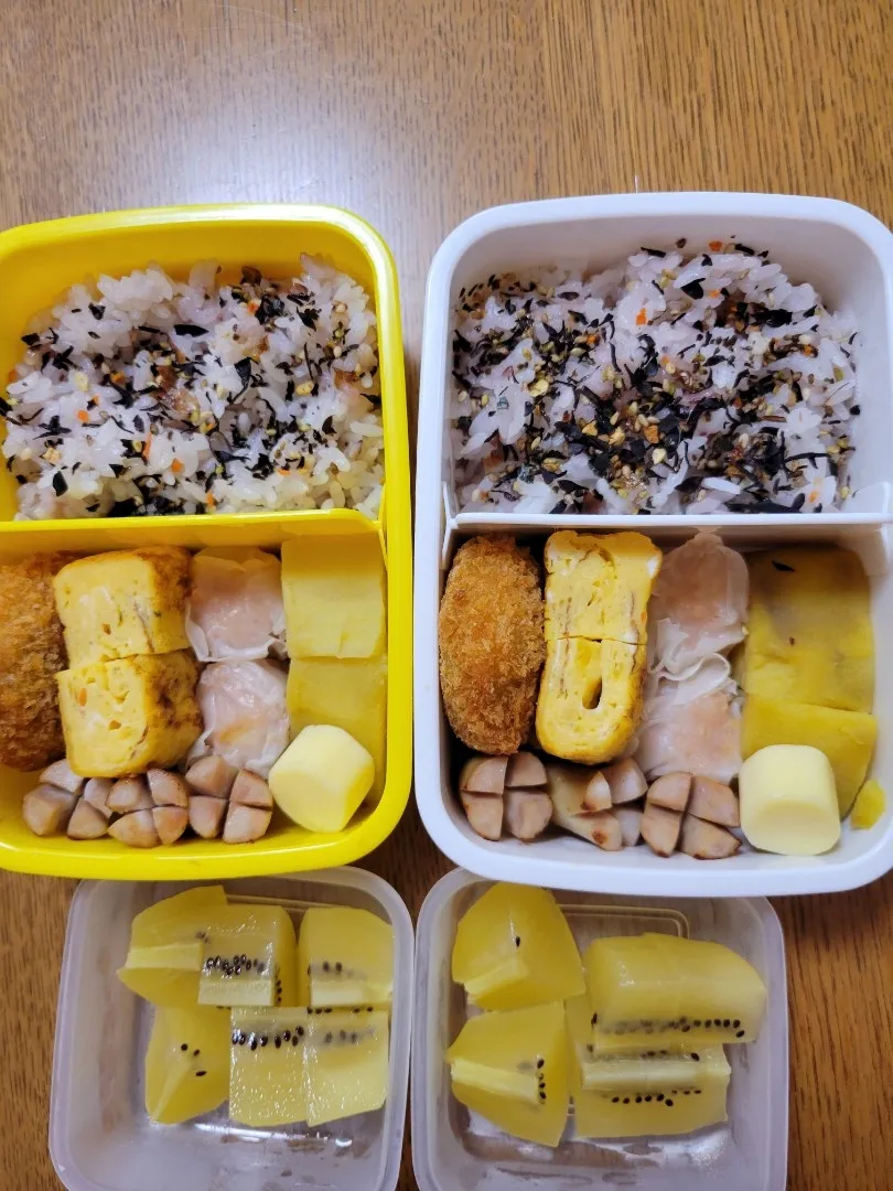 Snapdishの料理写真:8月9日双子弁当71|milk15さん