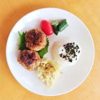 夏休みのお昼ごはん🪲つくね