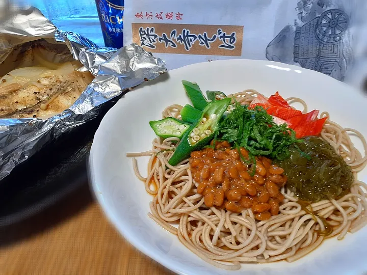 ぶっかけ蕎麦🎶

鱈のホイル焼き🐟|びせんさん