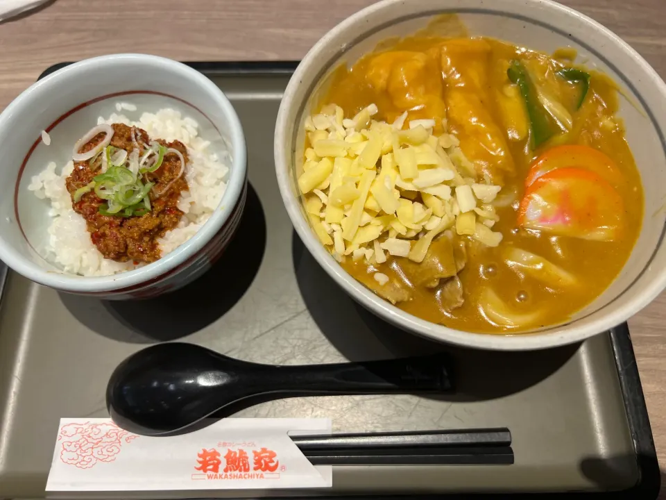 Snapdishの料理写真:カレーうどん　#若鯱家|takashiwagaさん