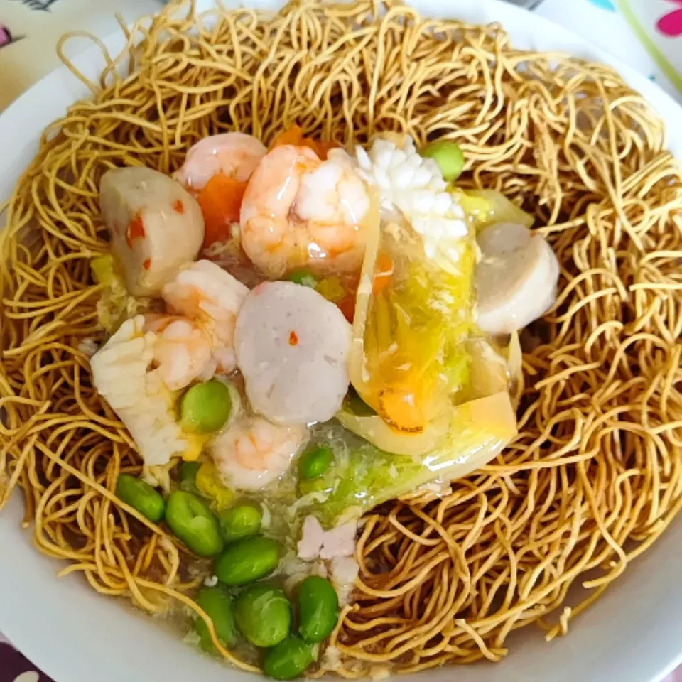 Crispy Egg Noodles|simatasepetさん