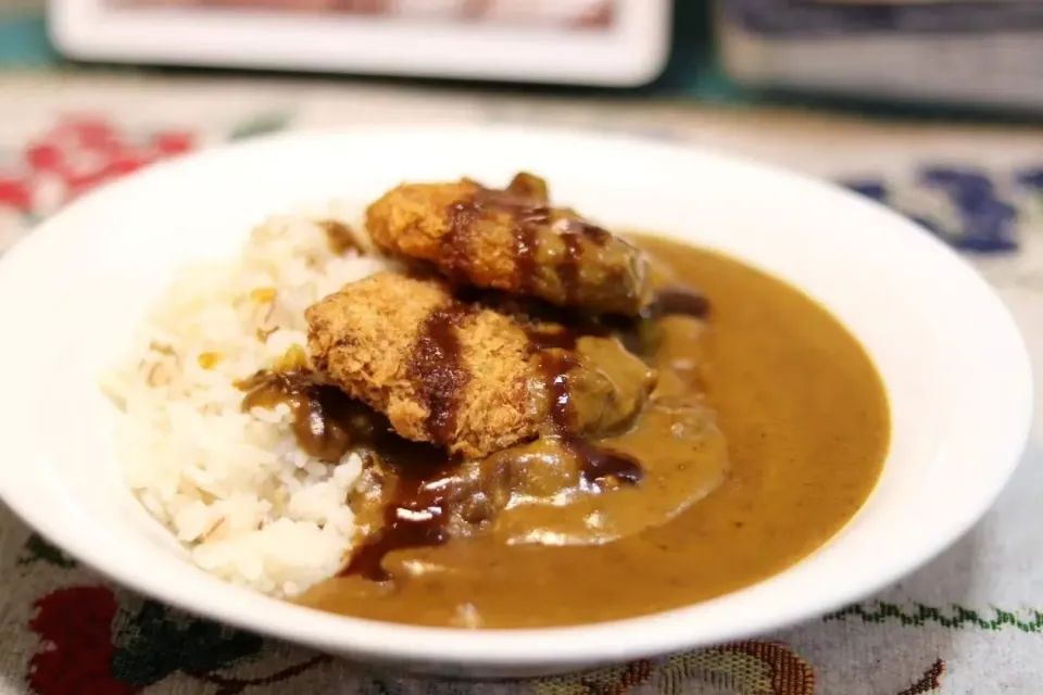 夕食はカツカレー。|Katsuraさん