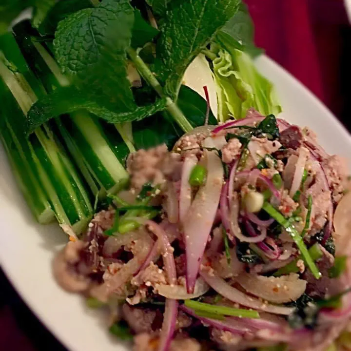 Tub wan pork liver spicy salad|sharmellさん