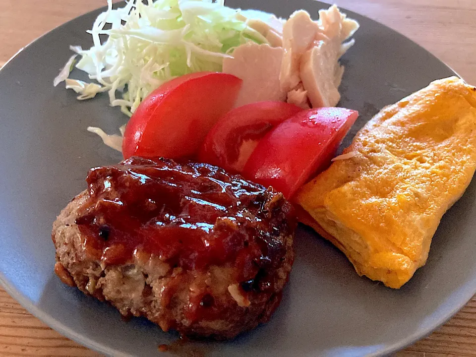 遅めの朝ご飯プレート|ひーさん