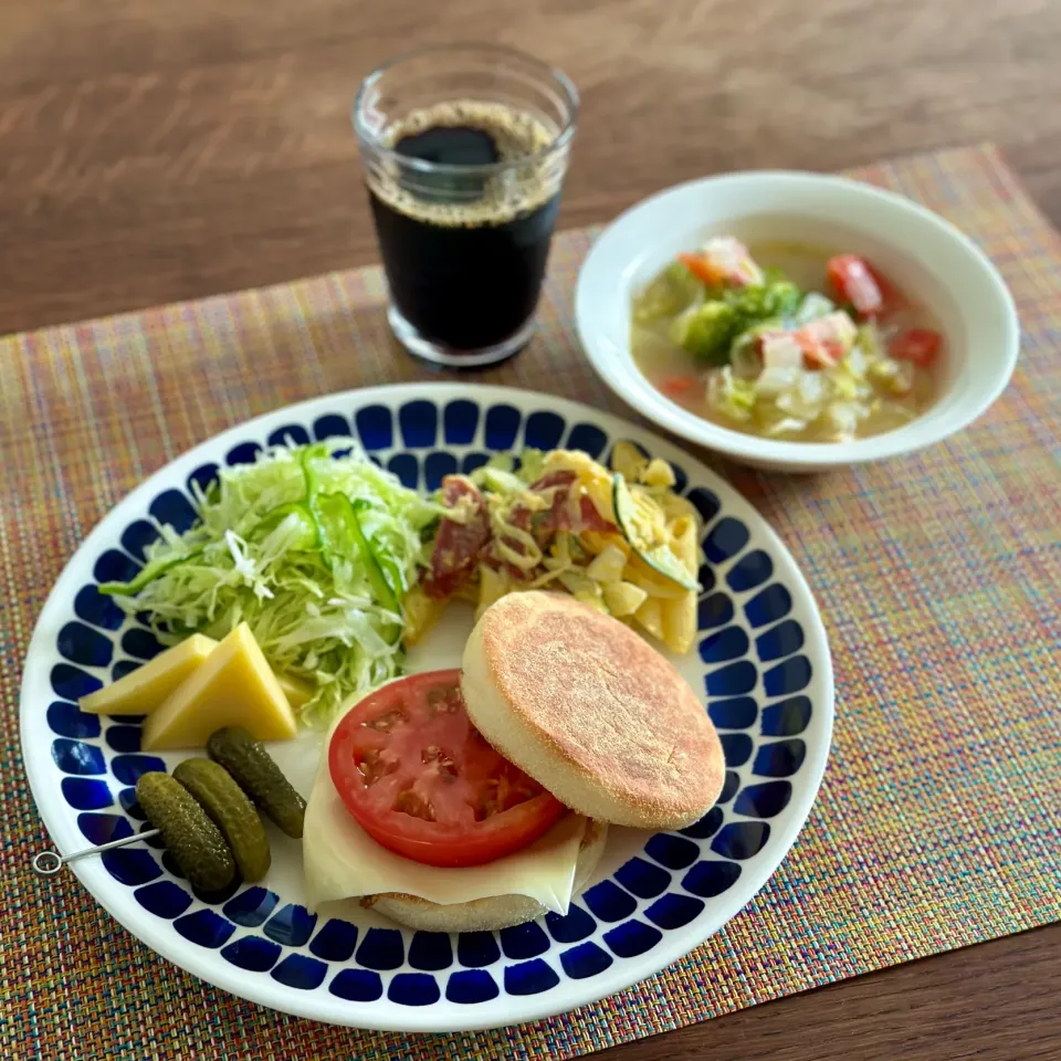 Snapdishの料理写真:今日の昼ごはん|ぺんぎんさん